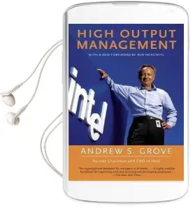 High Output Management Audiobook download free by Andrew Grove
