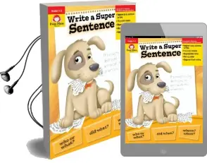 Write a Super Sentence Audiobook download free by Evan Moor Educational Publishers