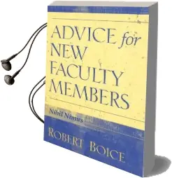 Advice for new Faculty Members Audiobook download free by Robert Boice