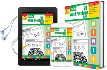 Daily Word Problems Grade 1 Audiobook download free by Evan Moor Educational Publishers