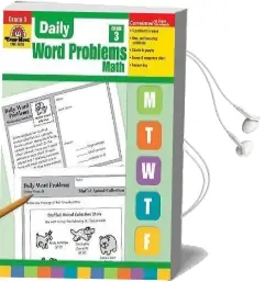 Daily Word Problems Grade 3 Audiobook download free by Evan Moor Educational Publishers