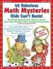 Audiobook 40 Fabulous Math Mysteries Kids Can'T Resist author Martin Lee