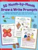 Audiobook 50 Month-By-Month Draw & Write Prompts: Grades k-2 author Danielle Blood