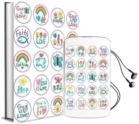 Faith Shape Stickers: Kid-Drawn Audiobook download free by Carson Dellosa Christian Publishing