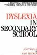 Audiobook Dyslexia in the Secondary School: A Practical Book for Teachers, Parents and Students author Jenny Cogan