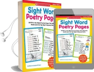 Sight Word Poetry Pages: 100 Fill-In-The-Blank Practice Pages That Help Kids Really Learn the top High-Frequency Words Audiobook download free by Rozanne Lanczak Williams