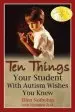 Audiobook Ten Things Your Student With Autism Wishes you Knew author Ellen Notbohm