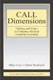 Audiobook Call Dimensions: Options and Issues in Computer-Assisted Language Learning author Mike Levy