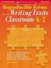 Audiobook Reproducible Forms for the Writing Traits Classroom: K-2 author Ruth Culham