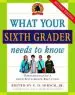 Audiobook What Your Sixth Grader Needs to Know: Fundamentals of a Good Sixth-Grade Education, Revised Edition author E D Hirsch