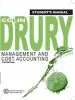 Audiobook Management and Cost Accounting, Student Manual author Colin Drury
