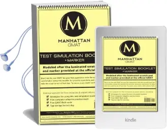 Manhattan Gmat Test Simulation Booklet w/ Marker Audiobook download free by Manhattan Gmat