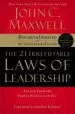 Audiobook The 21 Irrefutable Laws of Leadership: Follow Them and People Will Follow you author John C. Maxwell