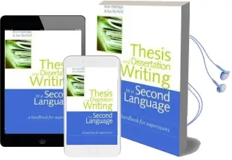 Thesis and Dissertation Writing in a Second Language: A Handbook for Supervisors Audiobook download free by Brian Paltridge