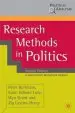 Audiobook Research Methods in Politics author Peter Burnham