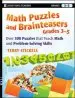Audiobook Math Puzzles and Brainteasers, Grades 3-5: Over 300 Puzzles That Teach Math and Problem-Solving Skills author Terry Stickels