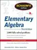 Audiobook Schaum'S Outline of Elementary Algebra, 3ed author Barnett Rich