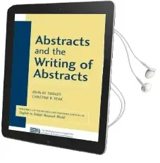 Abstracts and the Writing of Abstracts: V. 1 Audiobook download free by John M. Swales