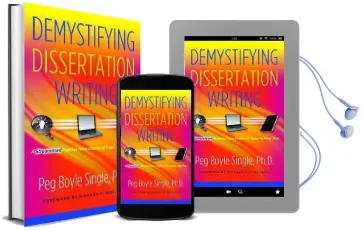 Demystifying Dissertation Writing: A Streamlined Process From Choice of Topic to Final Text Audiobook download free by Peg Boyle Single Phd