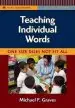 Audiobook Teaching Individual Words: One Size Does not fit all author Michael F. Graves
