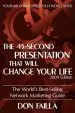 Audiobook The 45 Second Presentation That Will Change Your Life author Don Failla