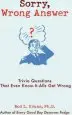 Audiobook Sorry, Wrong Answer: Trivia Questions That Even Know-It-Alls get Wrong author Rod L. Evans