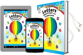 Letters: Uppercase and Lowercase, Grades pk - k: Gold Star Edition Audiobook download free by Carson Dellosa Publishing