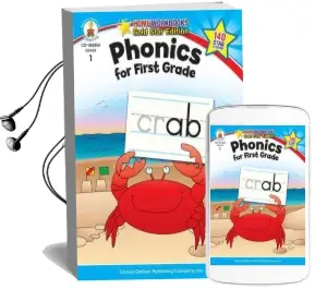 Phonics for First Grade, Grade 1: Gold Star Edition Audiobook download free by Carson Dellosa Publishing