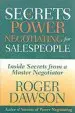 Audiobook Secrets of Power Negotiating for Salespeople: Inside Secrets From a Master Negotiator author Roger Dawson