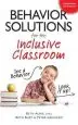 Audiobook Behavior Solutions for the Inclusive Classroom: See a Behavior? Look it up! author Beth Burt