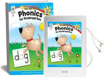 Grade k Phonics for Kindergarten: Gold Star Edition Audiobook download free by Carson Dellosa Publishing