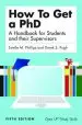 Audiobook How to get a phd: A Handbook for Students and Their Supervisors author Professor Derek Salman Pugh