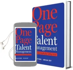 One Page Talent Management: Eliminating Complexity, Adding Value Audiobook download free by Marc Effron