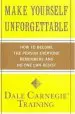 Audiobook Make Yourself Unforgettable author Carnegie Training