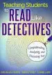 Audiobook Teaching Students to Read Like Detectives: Comprehending, Analyzing, and Discussing Text author Douglas Fisher