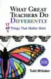 Audiobook What Great Teachers do Differently: 17 Things That Matter Most author Todd Whitaker