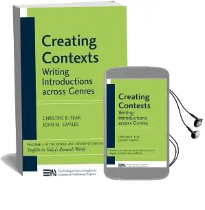 Creating Contexts: Writing Introductions Across Genres Audiobook download free by John M. Swales