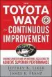 Audiobook The Toyota way to Continuous Improvement: Linking Strategy and Operational Excellence to Achieve Superior Performance author Jeffrey K. Liker