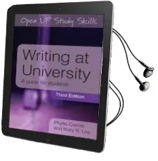 Writing at University: A Guide for Students Audiobook download free by Phyllis Creme