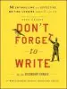 Audiobook Don'T Forget to Write for the Secondary Grades: 50 Enthralling and Effective Writing Lessons (Ages 11 and up) author Not Available