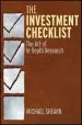 Audiobook The Investment Checklist: The art of In-Depth Research author Michael Shearn