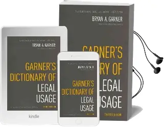 Garner'S Dictionary of Legal Usage Audiobook download free by Bryan A. Garner