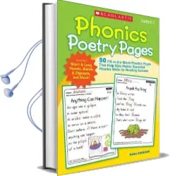 Phonics Poetry Pages: 50 Fill-In-The-Blank Practice Pages That Help Kids Master Essential Phonics Skills for Reading Success Audiobook download free by Kama Einhorn
