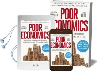 Poor Economics: Barefoot Hedge-Fund Managers, diy Doctors and the Surprising Truth About Life on Less Than $1 a day Audiobook download free by Abhijit Banerjee
