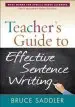 Audiobook Teacher'S Guide to Effective Sentence Writing author Bruce Saddler