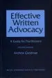 Audiobook Effective Written Advocacy: A Guide for Practitioners author Andrew Goodman