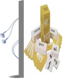 Jolly Phonics Cards: Set of 4 Boxes in Precursive Letters Audiobook download free by Sara Wernham