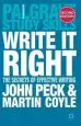 Audiobook Write it Right: The Secrets of Effective Writing author John Peck