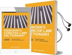 Osborn'S Concise law Dictionary Audiobook download free by Mick Woodley
