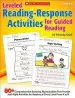 Audiobook Leveled Reading-Response Activities for Guided Reading: 80+ Comprehension-Boosting Reproducibles That Provide Just-Right Activities for Readers at Every Level From a to n author Rhonda Graff